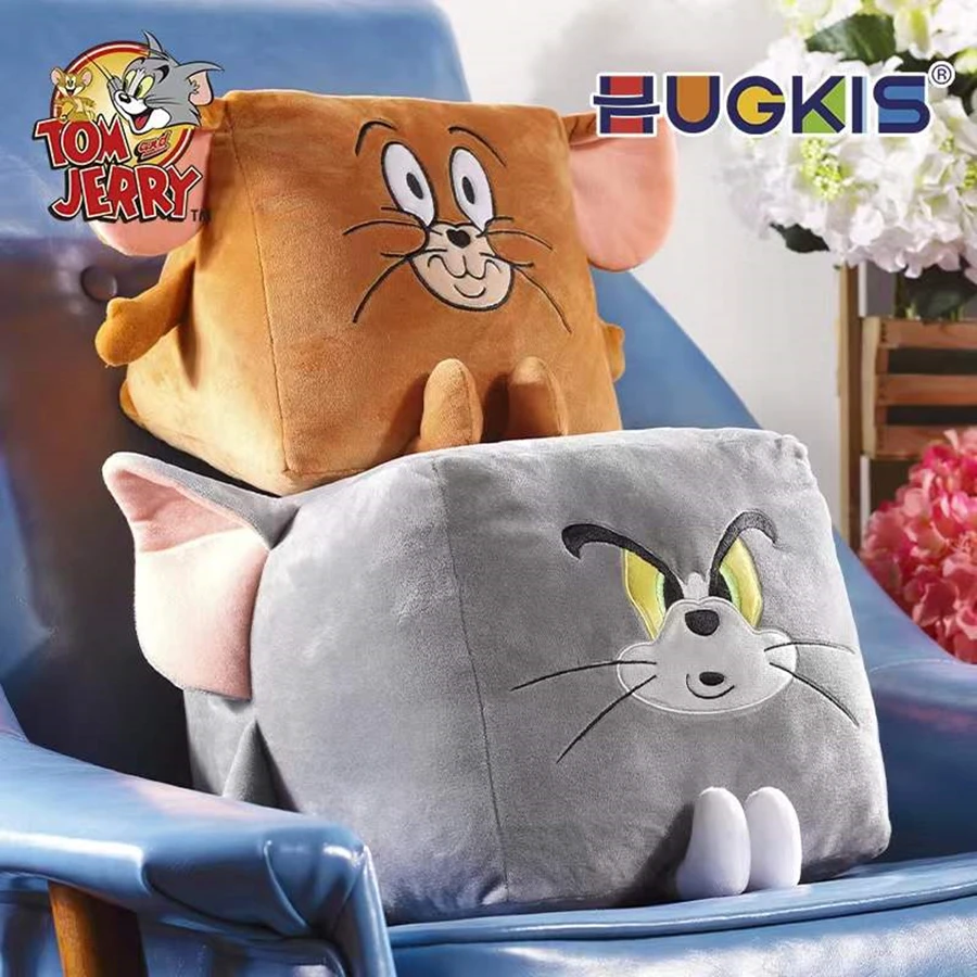 Tom E Jerry Peluche Cartoon Movie Anime Kawaii Plushies Animali Di Peluche Cube Action Figure Doll Toys Gift