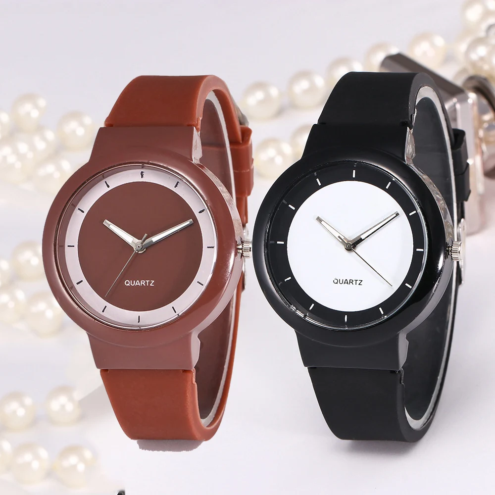 Orologio Da Polso Da Donna Di Marca Orologio Coreano In Gelatina Di Silicone Orologi Da Donna Di Moda Reloj Mujer Orologio Regali Reloj Mujer Dropship