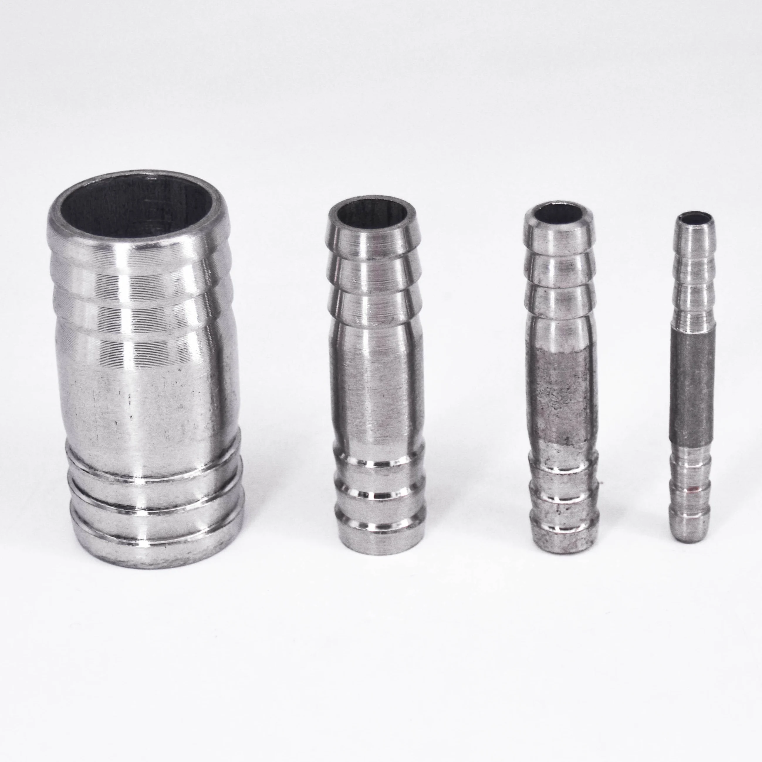 Hose Barb Equal Hosetail Connector 6 8 10 12 13 14 15 16 18 19 20-40mm 304 Stainless Steel Pipe Fitting Water Gas Home Garden hose pipe fitting pipe fitting water pipe fitting
