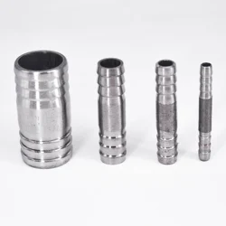 6 8 10 12 13 14 15 16 18 19 20-40mm Hose Barb Equal Hosetail Connector 304 Stainless Steel Pipe Fitting Water Gas Home Garden
