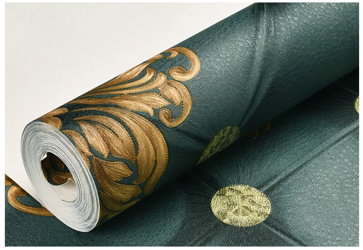 3D Embossed Floral Wall Decor Faux Leather Wallpapers European Style Luxury Damask Wallpaper Roll 12 S5f94be3bd9a54bf6b21c84e9012a1311f