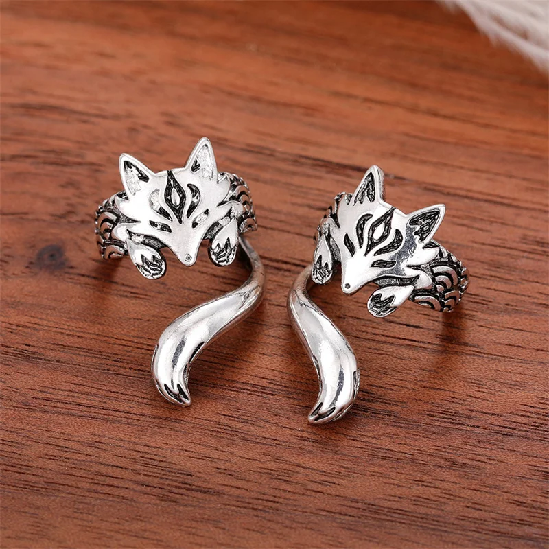 Orecchini Di Volpe D'argento in linea | DHgate