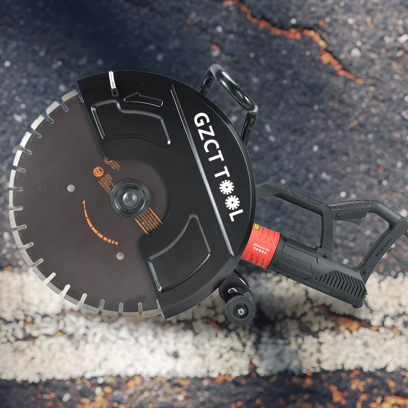 BDC625 7500W 24"High Power Brushless Motor Concrete Cutting Saw Dust-free Stone Cutting Machine