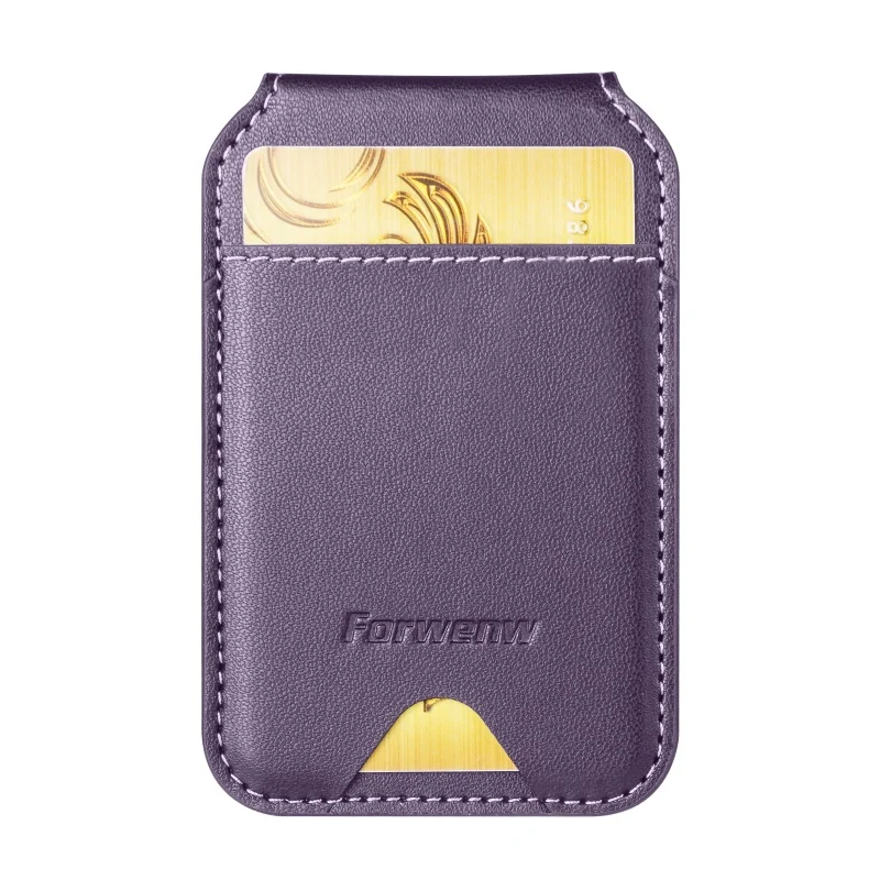 Luxury Unisex Folding PU Leather Magnetic Wallet Case