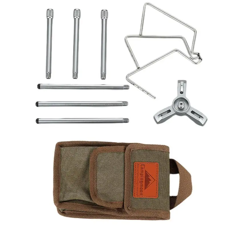 

Backpacking Stove Detachable Cassette Stove Burner Outdoor Furnace Outdoor Furnace Camp Stove With Expandable Stand& Carrying
