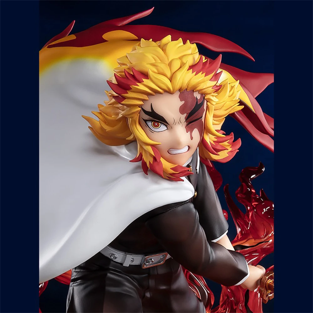 Boneco Kyojuro Rengoku Kimetsu no Yaiba Demon Slayer Bandai em