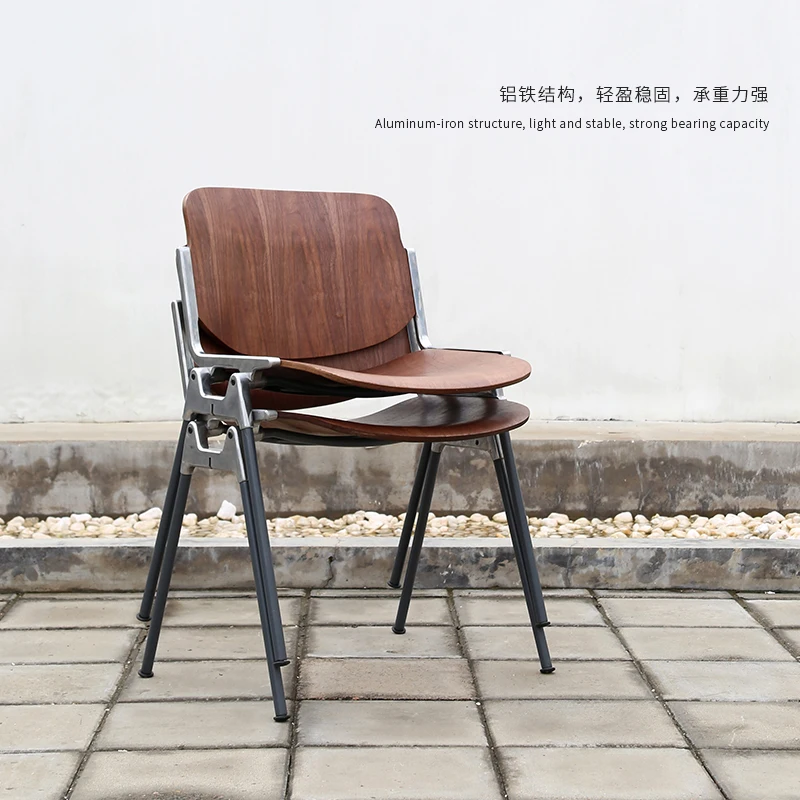 

Furniture, wrought iron, postmodern simplicity and leisure home dining chair backrest soft bag coffee shop tea shop chair