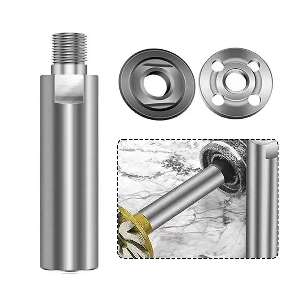 3Pcs Car Repair Angle Grinder Extension Connecting Rod Rotating Extended Shaft Group Shank Steel For Cutting Deburring Polishing