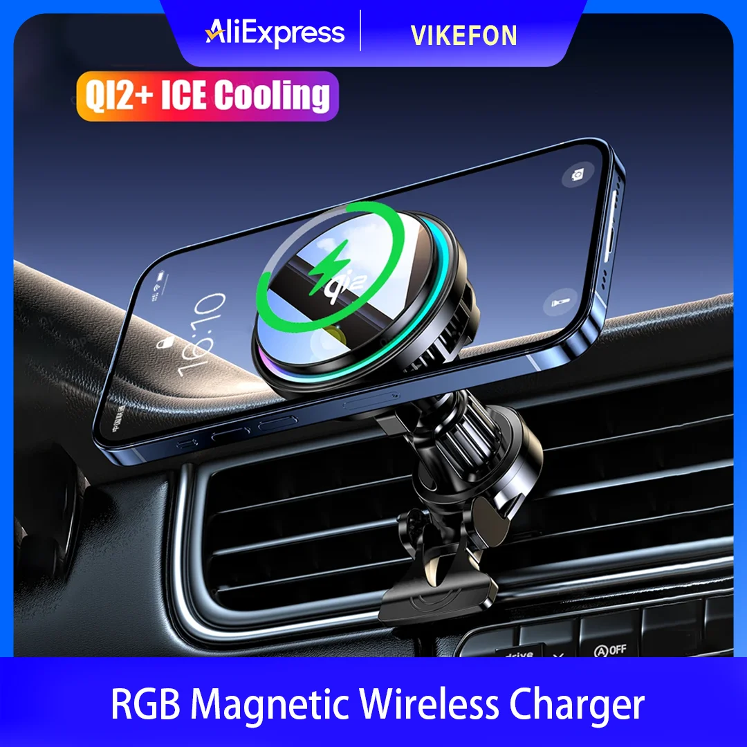 Wireless Fast Charging Car Charger Phone Holder