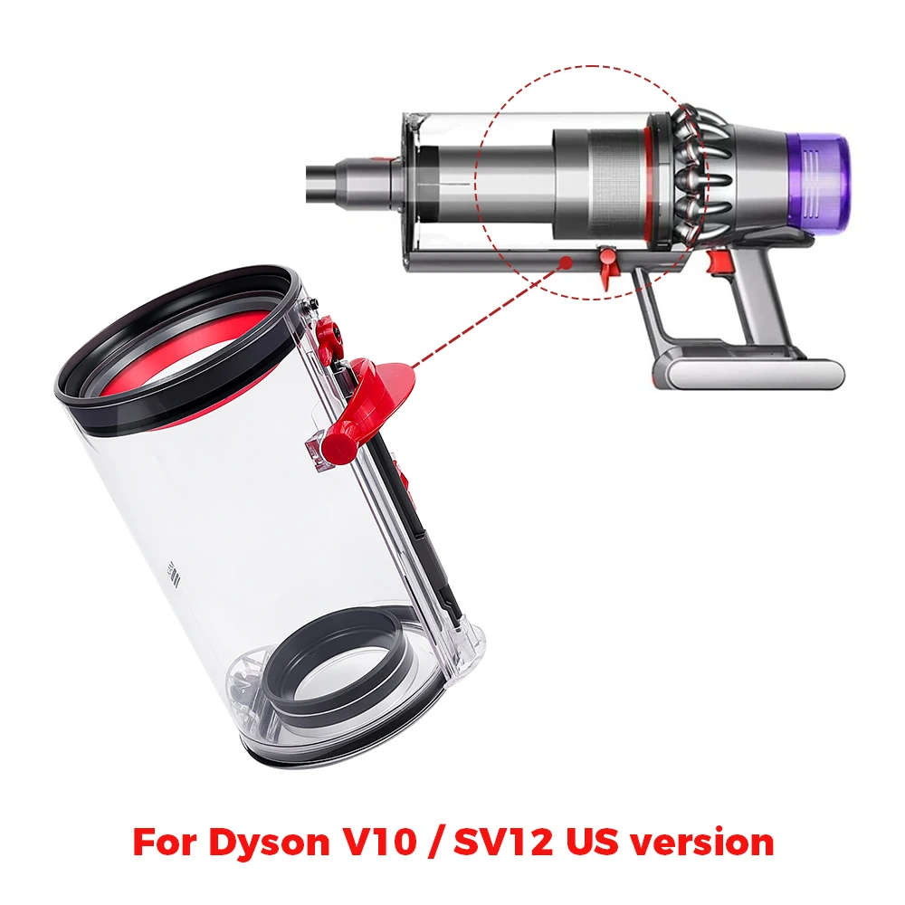 Universal Dust Bin Canister with Sealing Ring and Base Lid