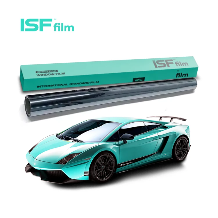 Produttore ISF Solar Automotive Roll Involucro protettivo Finestra di vetro solare Pellicola per tinta parasole automatica per auto