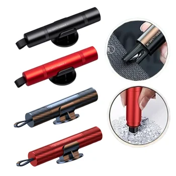 2 in 1 Car Safety Hammer Emergency Window Breaker Seat Belt Cutter Tip Escape Rescue Tool Vehicle Auto Safety Kits Accessory