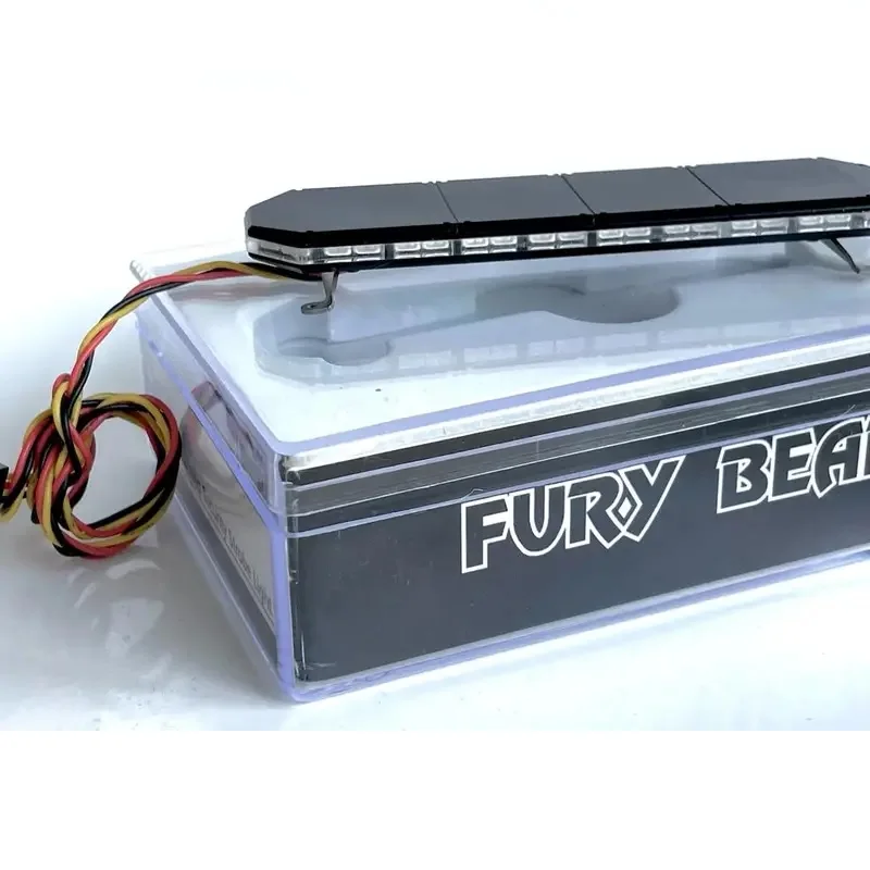 Nooxion Furybear Beacon LED-Arbeitsleuchte für 1/10 Crawler-Auto 1/14 für Tamiya Lesu für Scania Man Actros Volvo Autoteile – Detail 1