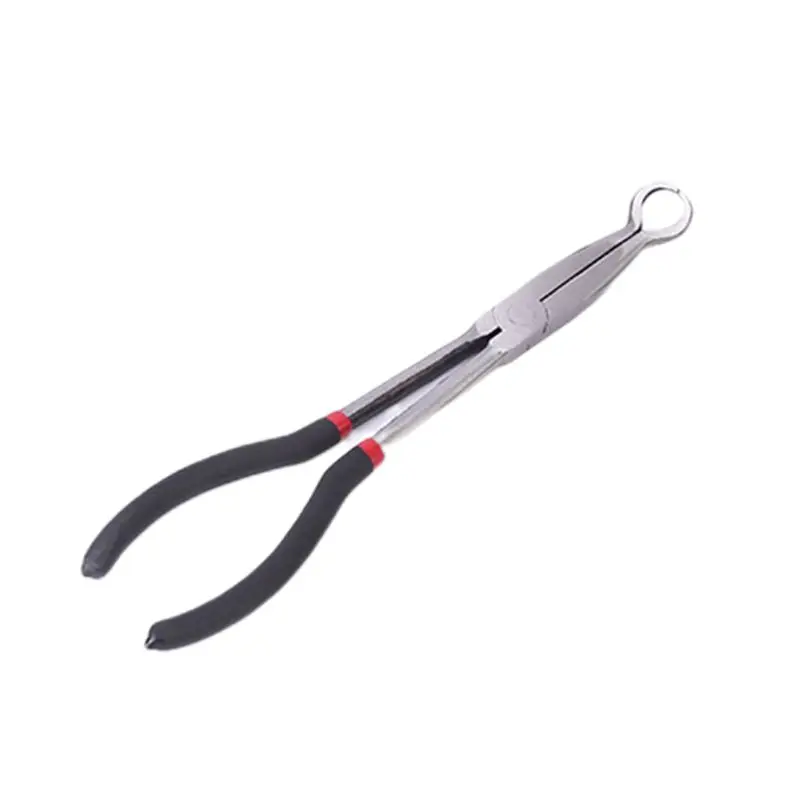 11 Extra Long Reach Nose Duckbill Pliers 90 /45/25 Degree Straight Needle  O-type Multitool Hand Tool Antirust Hardware