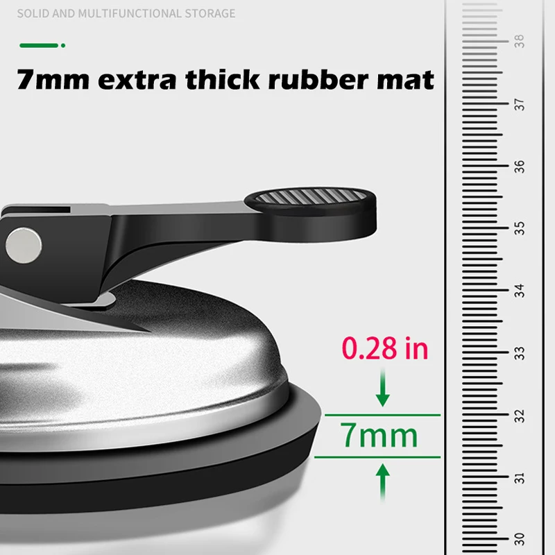 Vacuum Glass Suction Cups Tile Adsorber 75KG Load Capacity Sucke for Handling Installation of Smooth Surface Materials