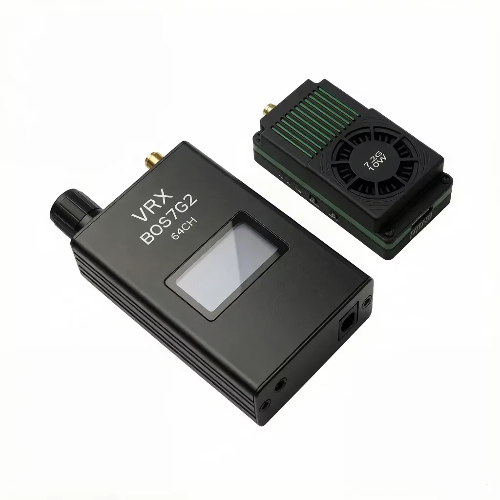 VTX 10W 7.2GHz Émetteur Vidéo FPV Haute Puissance pour Drone