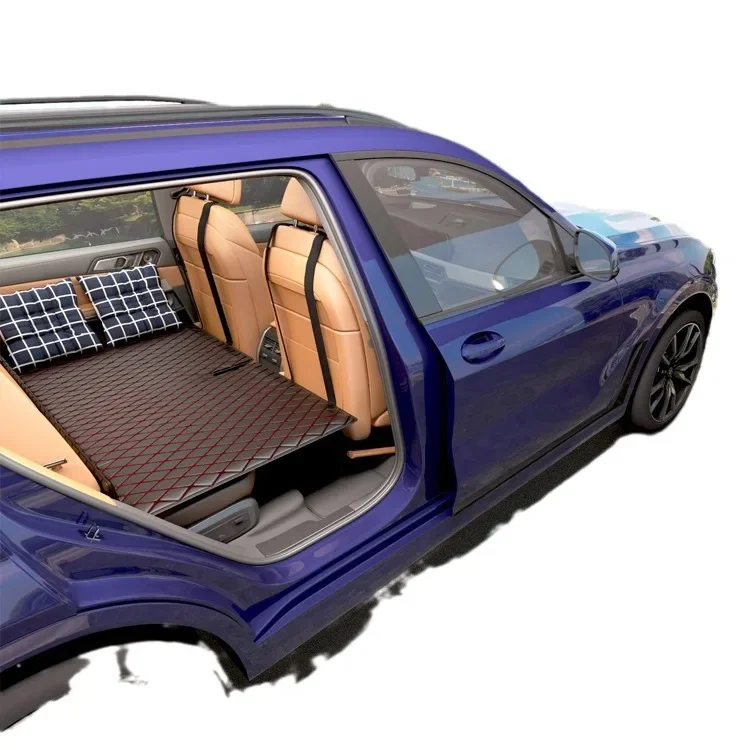 Non-inflatable folding car mattress rear seat plate cotton to sleep in bed