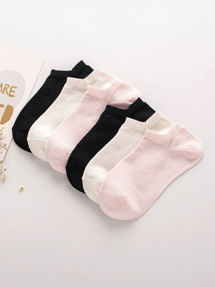 

Silk Women's Socks Women Short Socks Summer Thin 80% Mulberry Silk Breathable Solid No-show Socks Femal Tide Calcetines Mujer FC