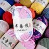 3PC 300g Thick Yarn Handmade Soft Colored Fabric Yarn Carpet DIY Woven Bag Toy Slipper Material 5