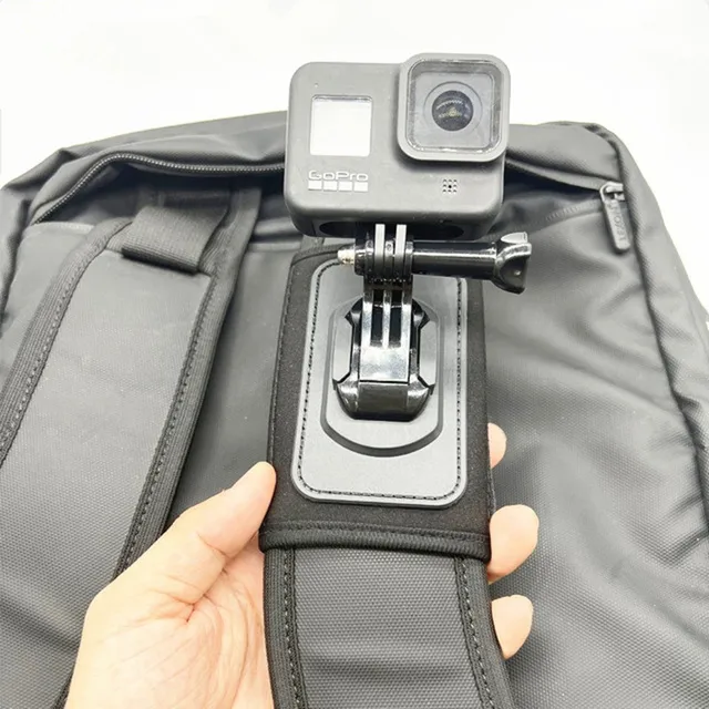 Support de sangle de montage initié pour sac à dos, rotation à 360 °, GoPro 13, 12, 11, 10, 9, DJI OSMO Action 5 Pro, 4 Instactage 360, accessoire bery 3