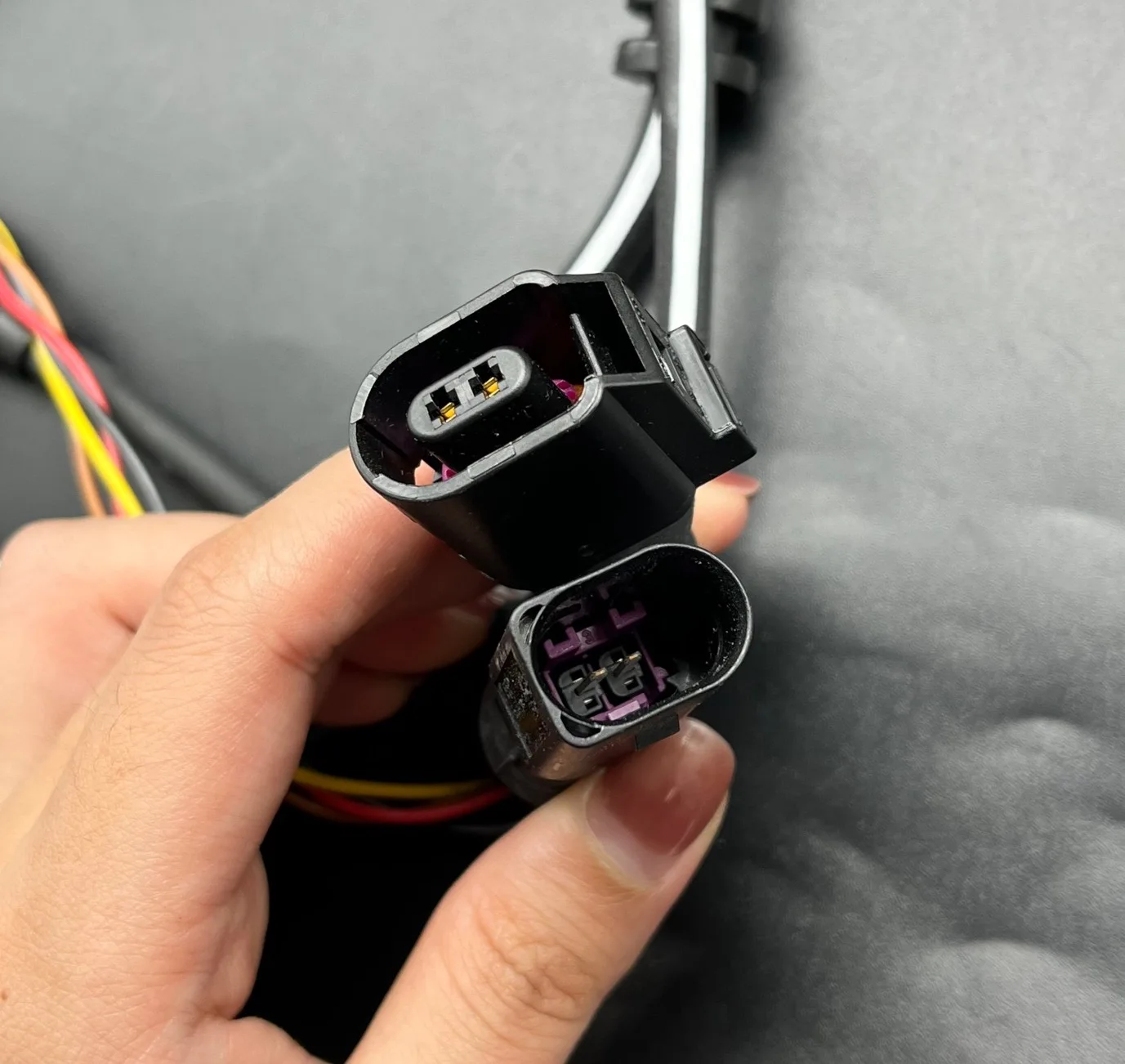 for VW Golf 6 Passat Magotan CC Octavia Sagitar Tiguan ABS sensor plug brake alarm harness cable abs sensor plug cable