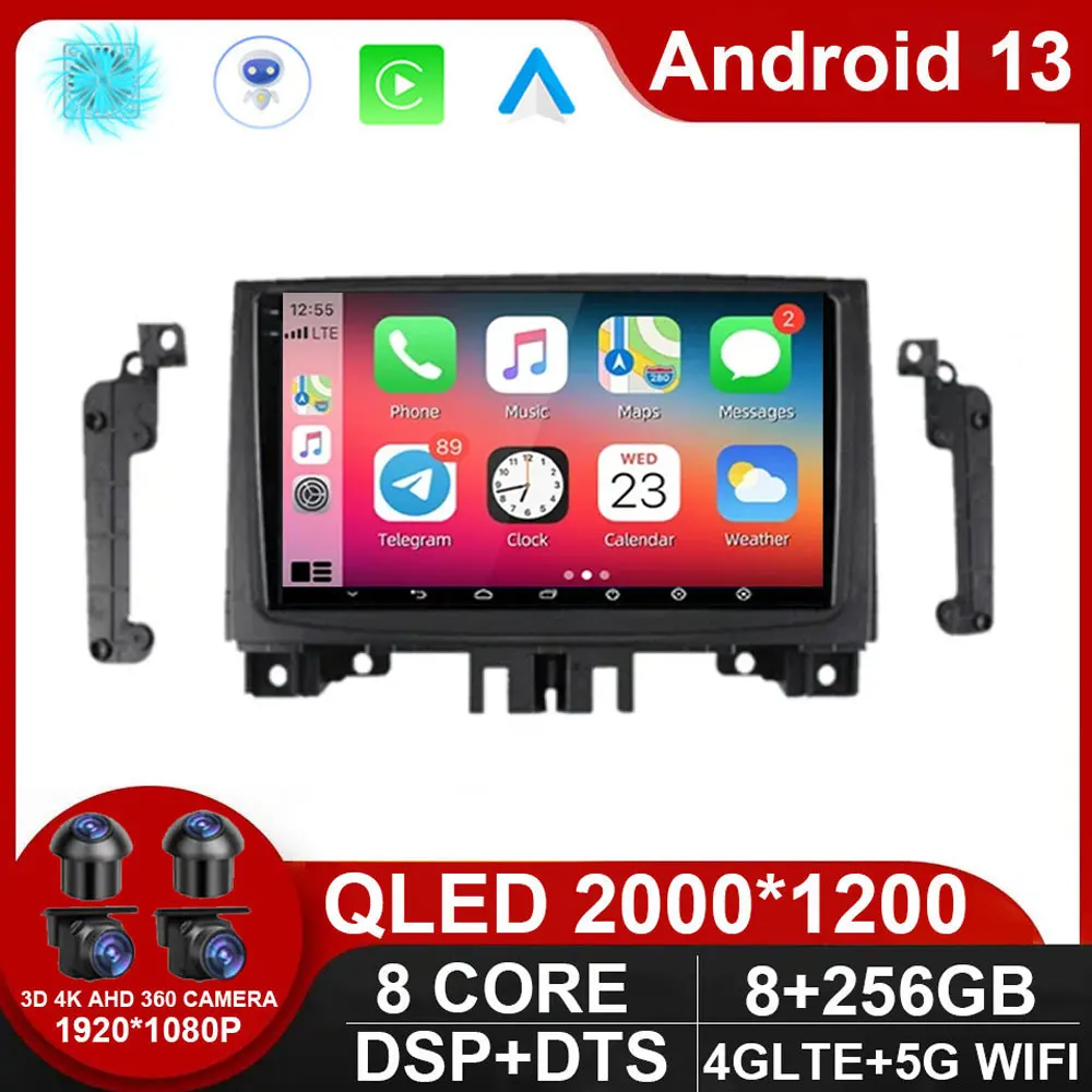 

Android13 For Mercedes Benz Sprinter For VW Crafter 2006 - 2016 Car Radio Android CarPlay WIFI GPS Navigation No 2din Player