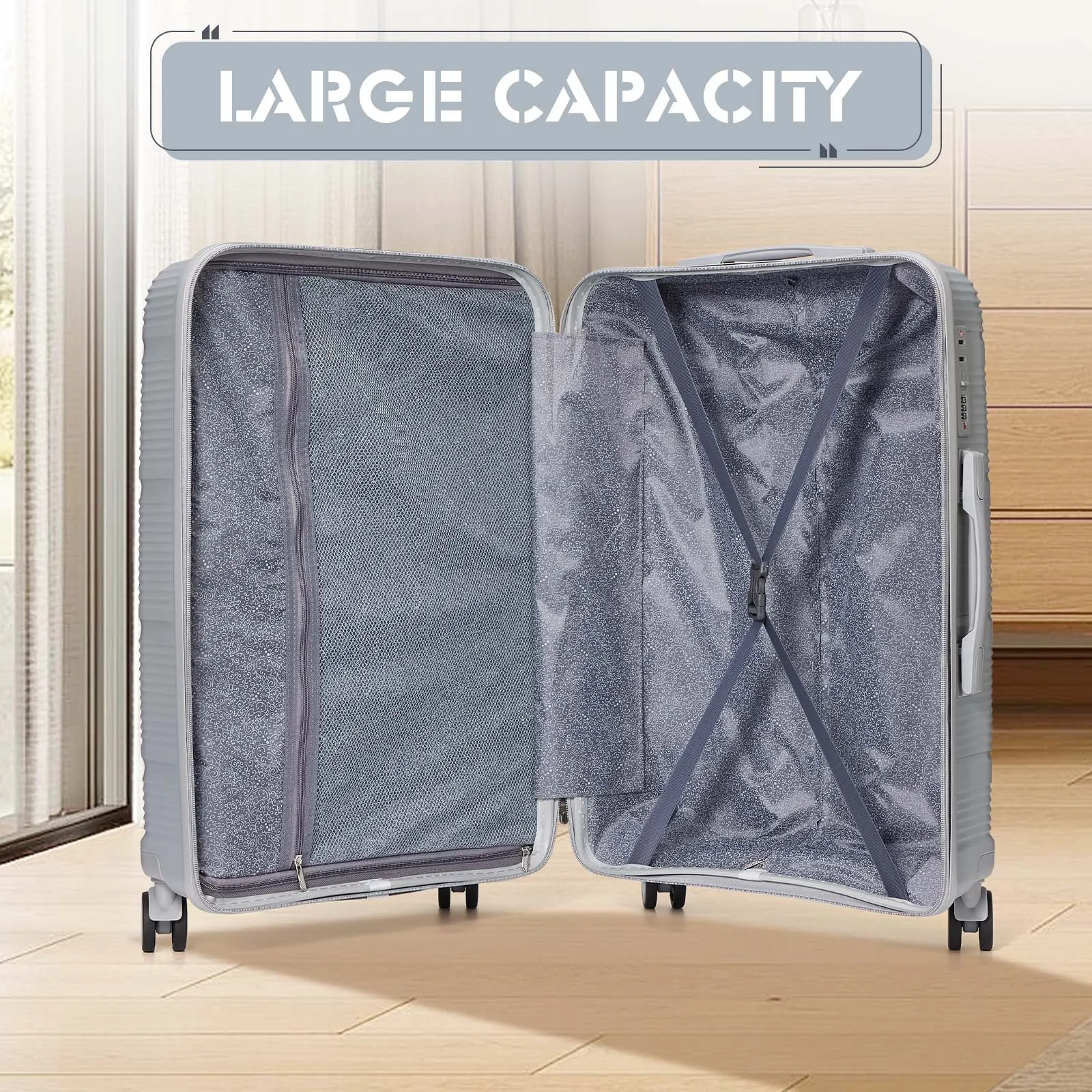 Cabin Suitcase Large Travel Suitcase Boarding Travel Box , Rolling Travel Trolley Case, Hand Carry-On Luggage Suitcase
