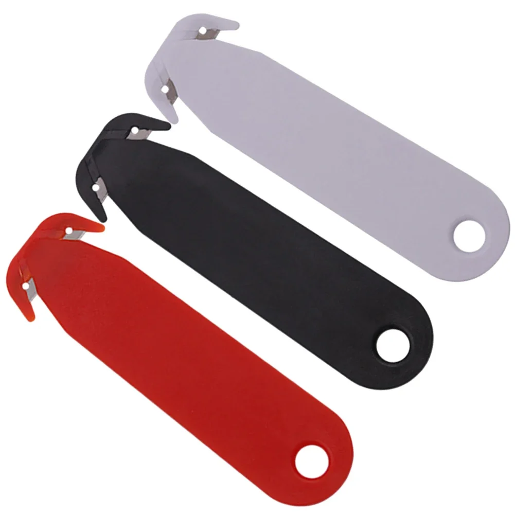 Taglierino a Doppio Lama, Utensile da Taglio Portatile, Apribottiglie per Pacchi, Forniture Scolastiche, Gadget da Ufficio, Mini Taglierino di Sicurezza per Corrieri - immagine 3