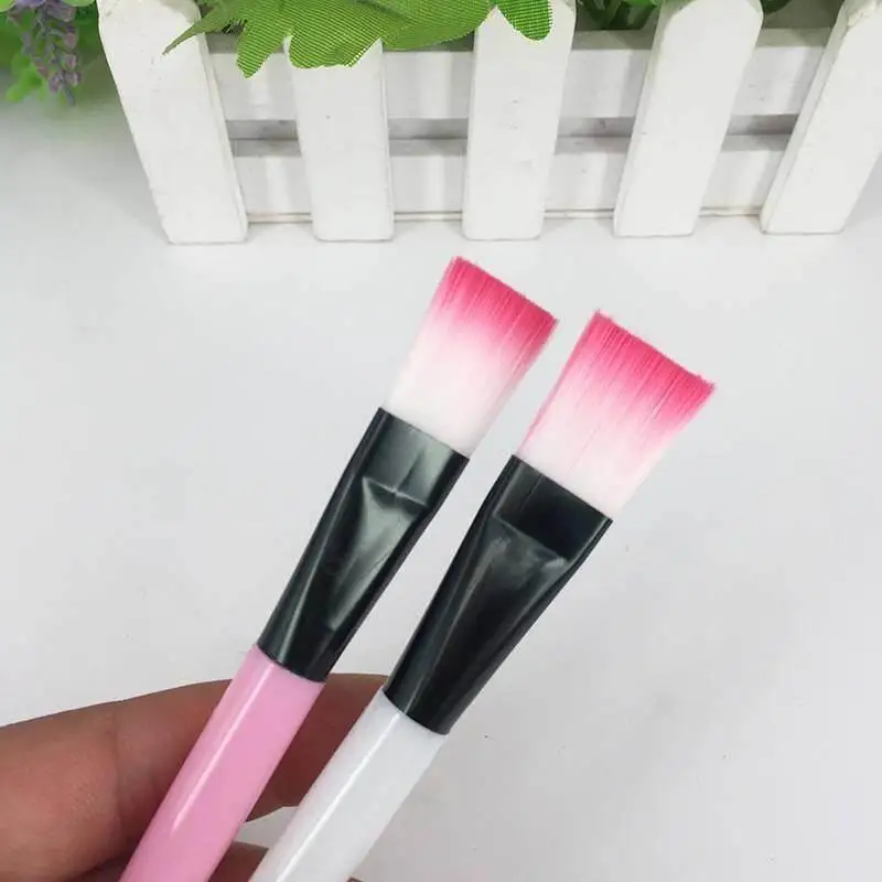 DIY 페이셜 마스크 머드 적용 실리콘 마스크 브러쉬 전문적인 부드럽고 유연한 어플리케이터(스킨케어 뷰티용)
