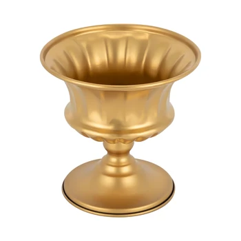 10* Gold Vases Floral Holders Flower Stand Wedding Centerpieces Vase Table Decorations 2