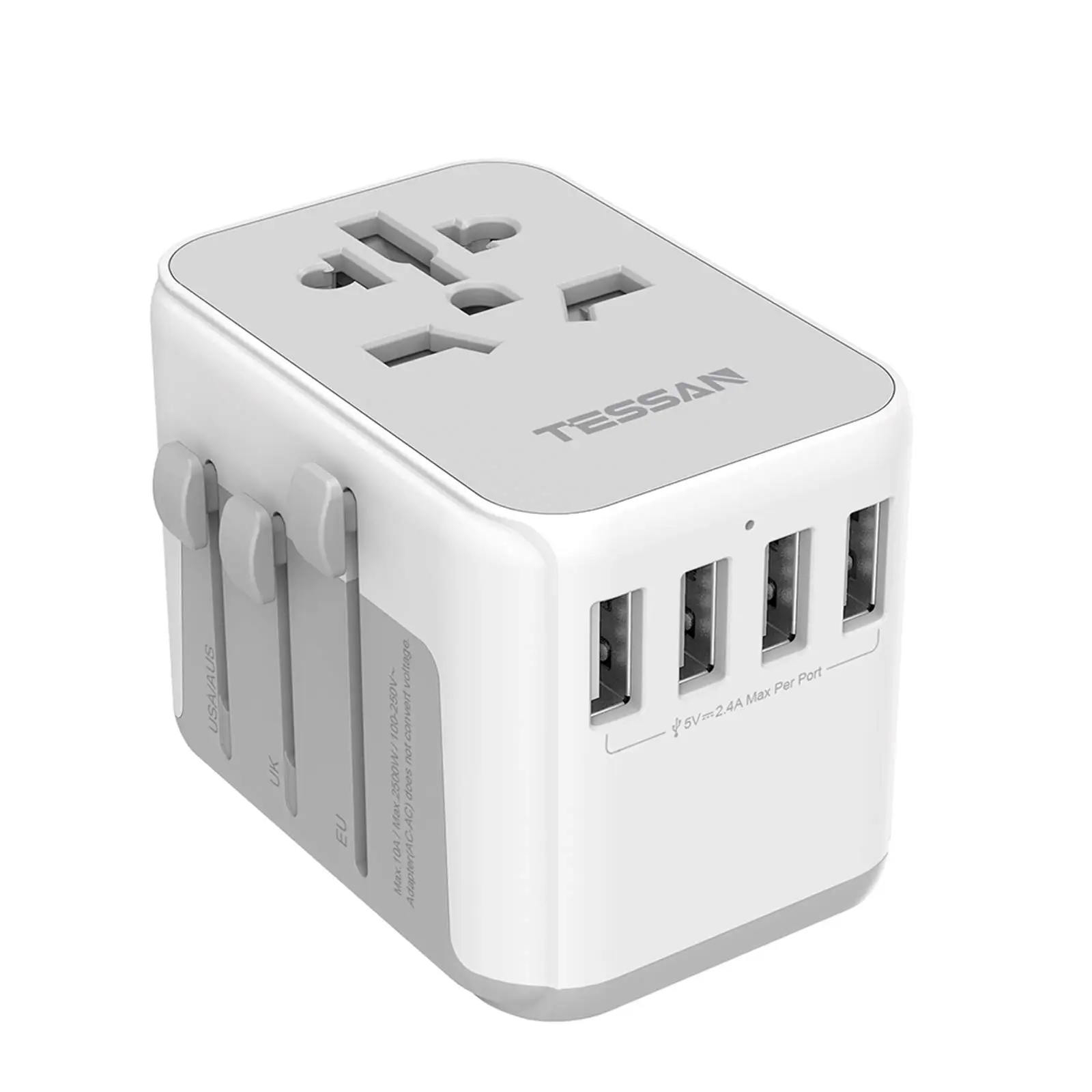 viagem com 3 portas usb e 1
