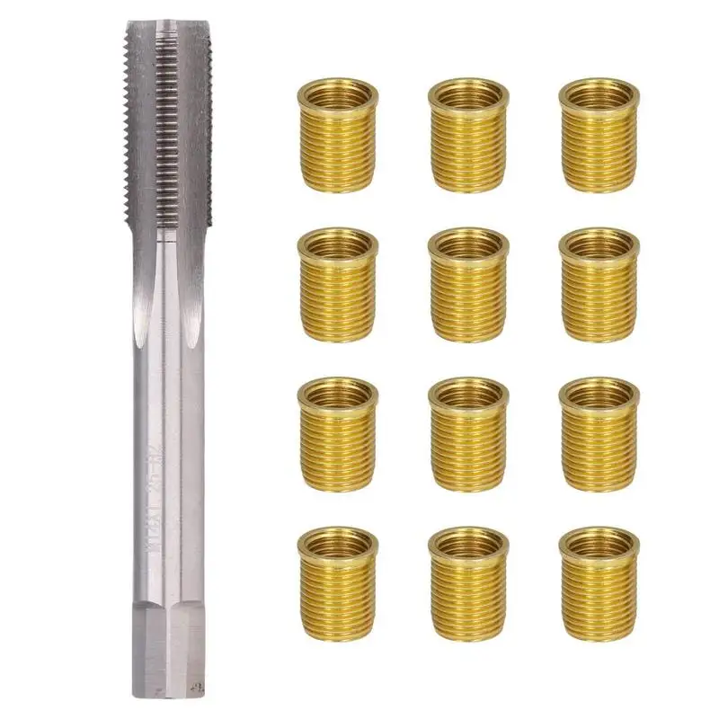 

Spark Plug Thread Repair Kit Hardware Fastener Kit Auto Repair Tools Accessories Hread Repair Tools For Generators And Engines