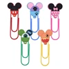 5Pcs/Set Mega Large Paper Clips Cartoon Multicolored Jumbo Coated Paperclips Big Sheet Holder for Office School Organizing 1