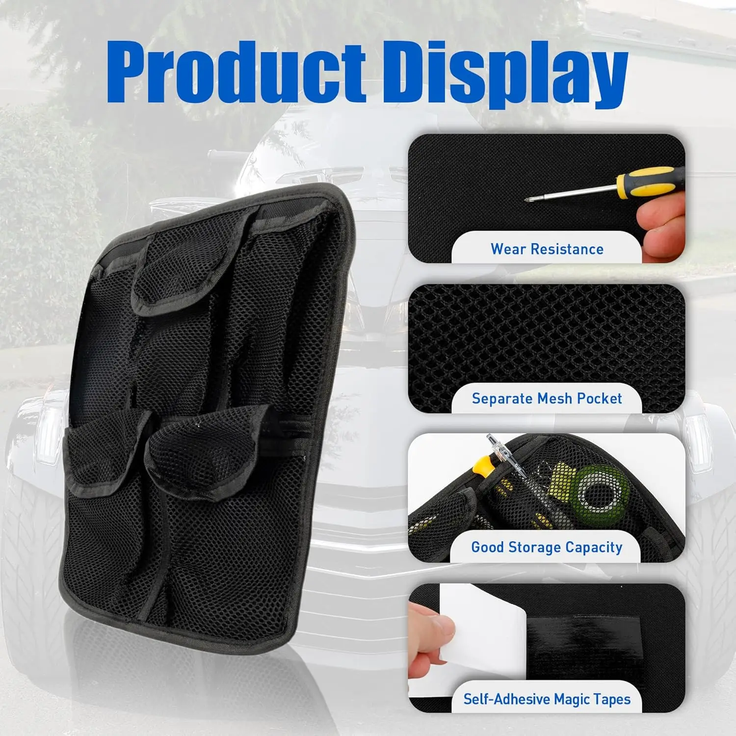 Motorcycle Front Luggage Net For Can Am Spyder F3 F3S F3T F3L 2015-Removable 5 Mesh Luggage Storage Bag For motorcycle cargo net motorcycle luggage net