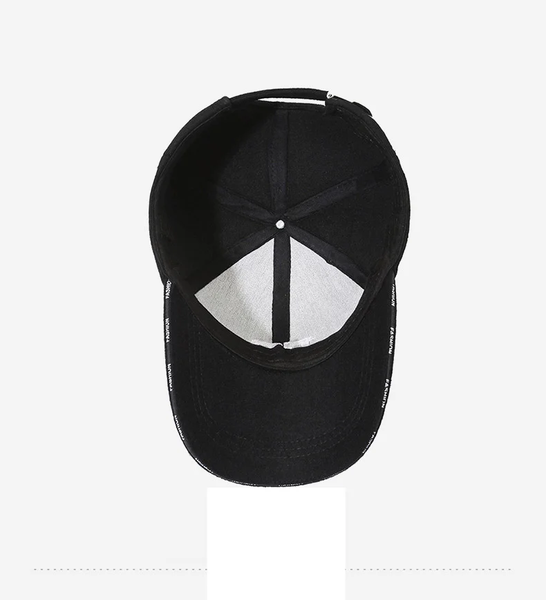 Men's Woolen Baseball Cap Thickened Warm Winter Hat Embroidered_voghion.com