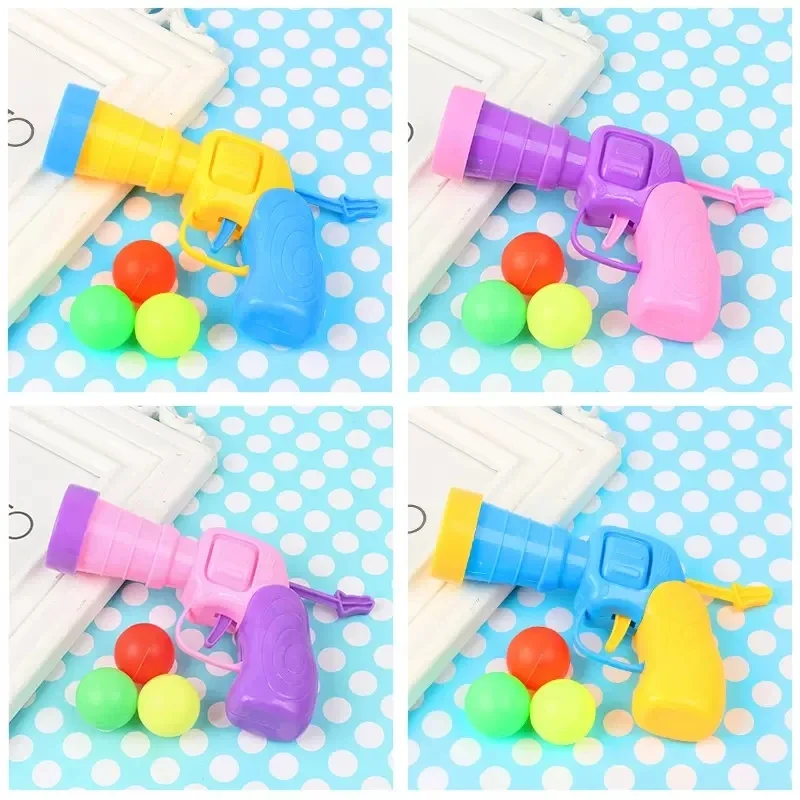 Cat Toys Interactive Launch Training Mini Pompoms Games Stretch Plush Ball Puppy Supplies