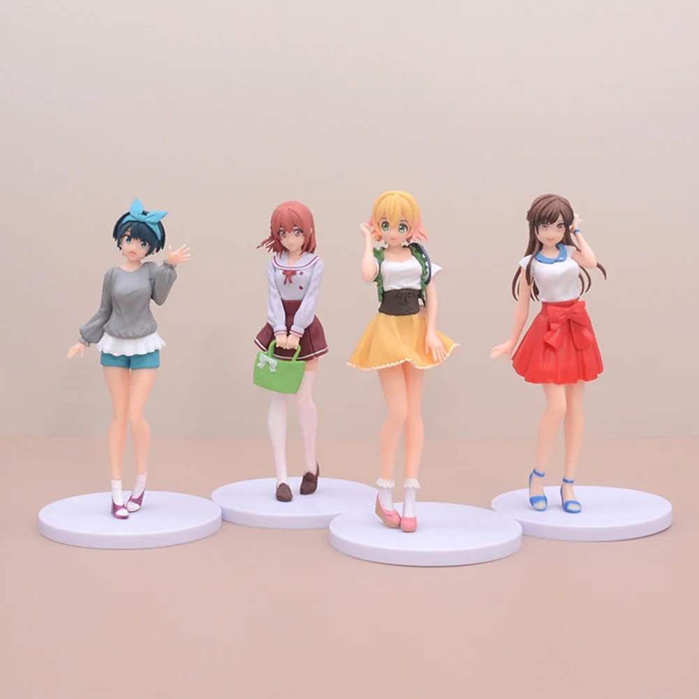 Anime Girl Figure: Cute JK Girl Action Doll - Ichinose Chizuru & Sarashina Ruka Collection Gift