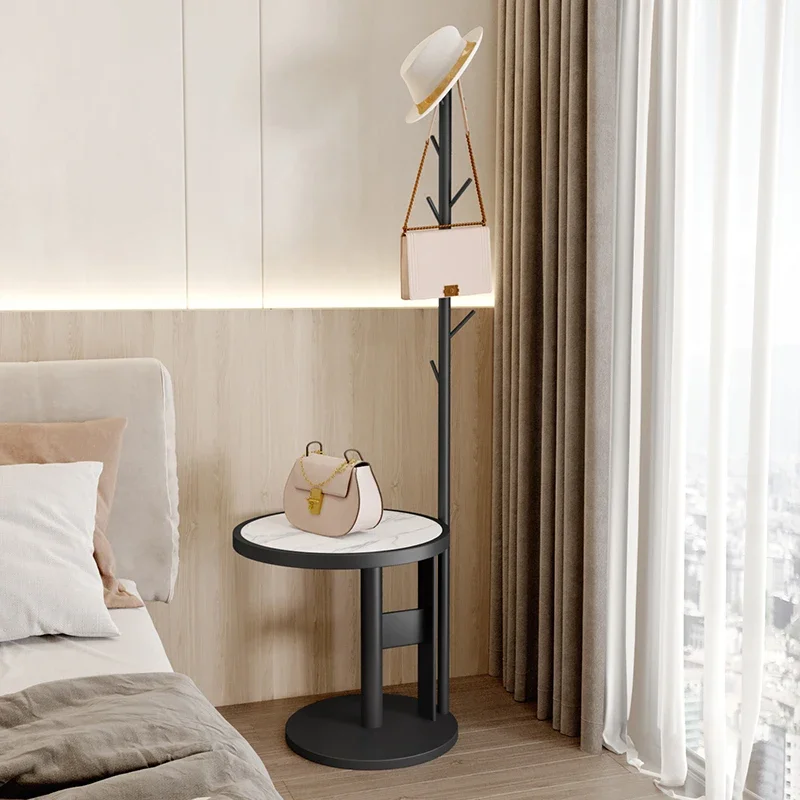 Coat Rack Standing Hall Extension Clothes Hanger Stand Gold Shelf Rail Industrial Clothing Modern Hangers Large Couple Wardrobe