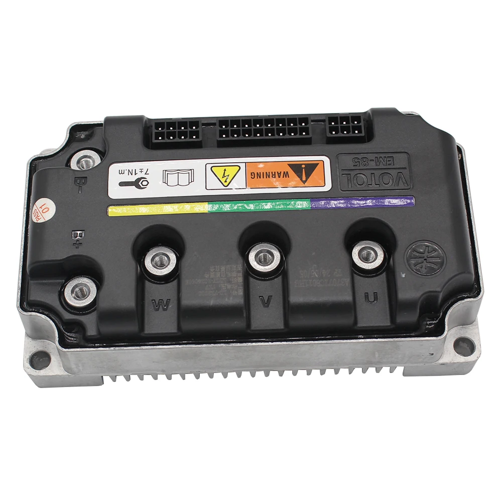 Electric Scooter Motor Controller VOTOL EM85 Programmable 48V 60V 72V 85A72300S Sine Wave Controller Suitable For electric scooter 1000W-2000W