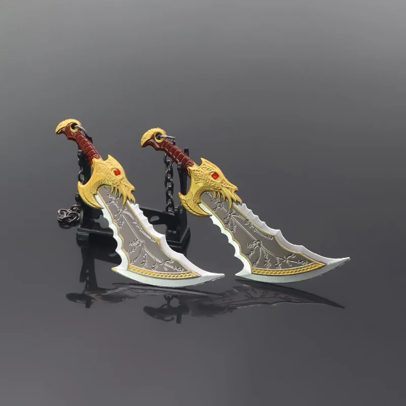 God of War Weapon Blade of Chaos Kratos The New Sword Metal Weapon Model Katana Sword Samurai Toy Anime Game Gift Toys for Boys cosplay sword,cosplay prop,laser sword,cosplay toy