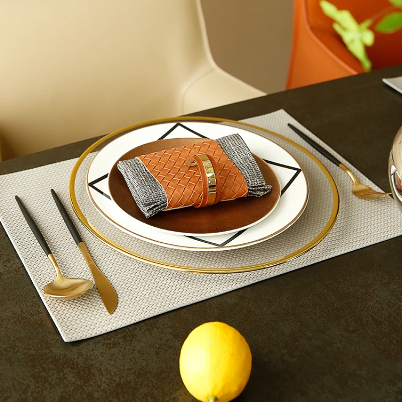 

Food Luxury Table Dinner Plates Set Crockery Tableware Plate Sets Dinnerware Oriental Dishes Servizio Piatti Breakfast Set