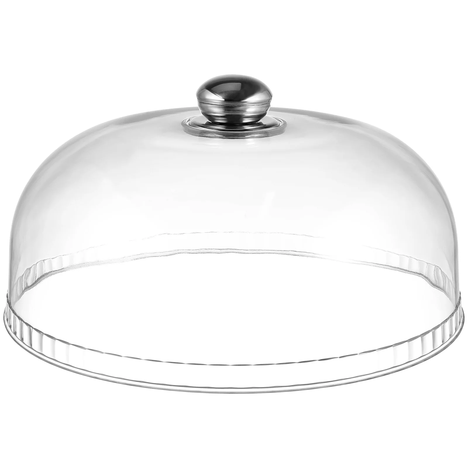 Food Cover Cover Dome Cake Food Dessert Cloche Display Stand Serving Plate Platter Protector Plastic Glass Cupcake Clear Lid Bell Covers