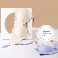 BH Bralette Top pour femme, soutien-gorge sans armatures, confortable, avec maintien supérieur, bretelles réglables, dos élégant 4