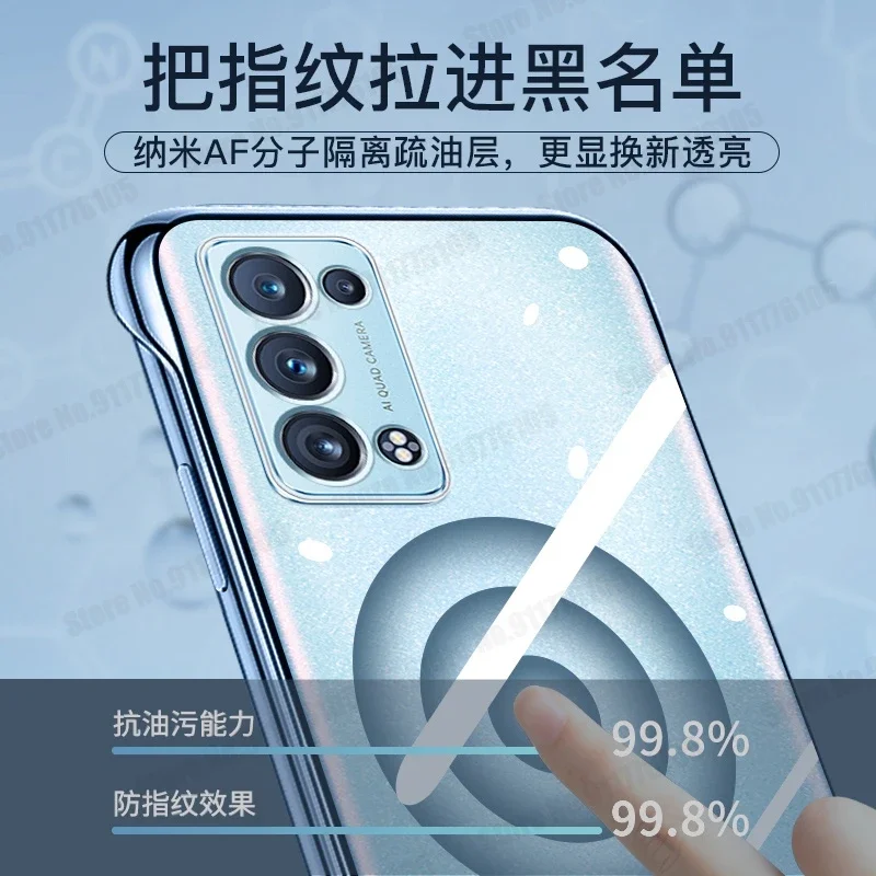 Ultra Thin HD Transparent Frameless Protective Phone Case