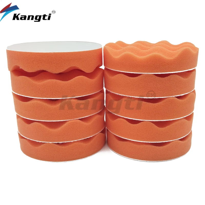 

5"(125mm)/6"(150mm) Gross Polishing Buffing Pads 6" flat sponge Car Polisher Clean waxing Auto paint maintenance care