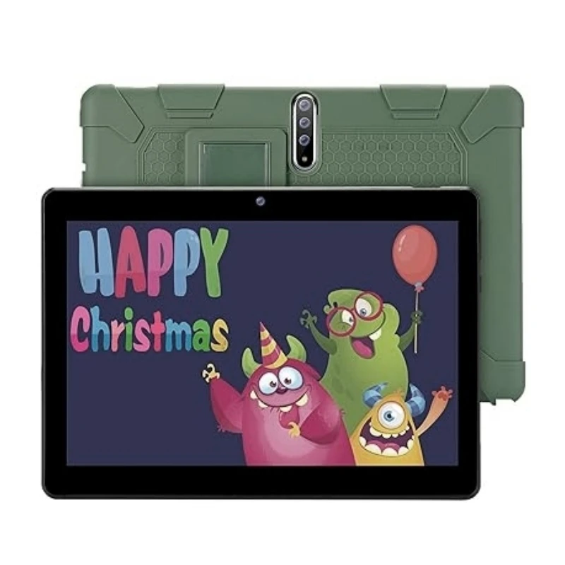 Gift Stand Silicone 10.1 INCH Z80 Android 9.0 Phone Call Kids Tablet RAM 2GB ROM 32GB  A53 1.5 Ghz Quad Core MTK6737 Dual Camera 6