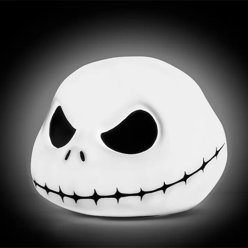 

Nightmare Before Christmas 7 Color LED Lamps Jack Thriller Figures USB Night Light Halloween Decorations Kids Novelty Toys Gifts