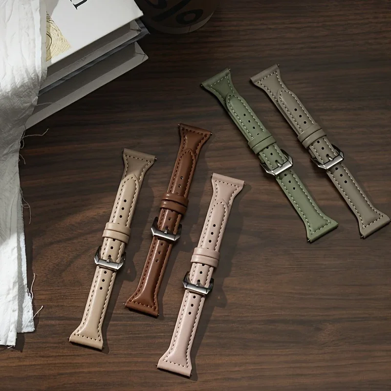 Premium Leather Watch Strap - 20mm/22mm - Sport Bracelet Accessories