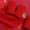 1/4pcs Cotton Face Towel Soft Super Absorbent Sports Towel Quick-Drying Home New Year Spring Festival Wedding Gift 35*75cm 2