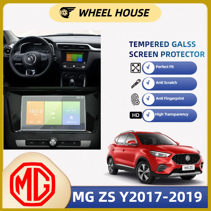 

Tempered Glass Screen Protector for MG ZS Accessories